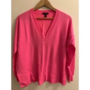 J. Crew V Neck Boyfriend Sweater